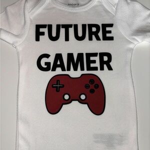 Future Gamer White Onesie